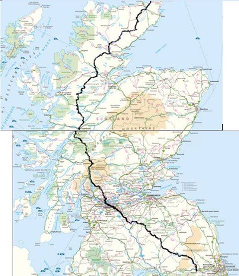 John O Groats to Hexam